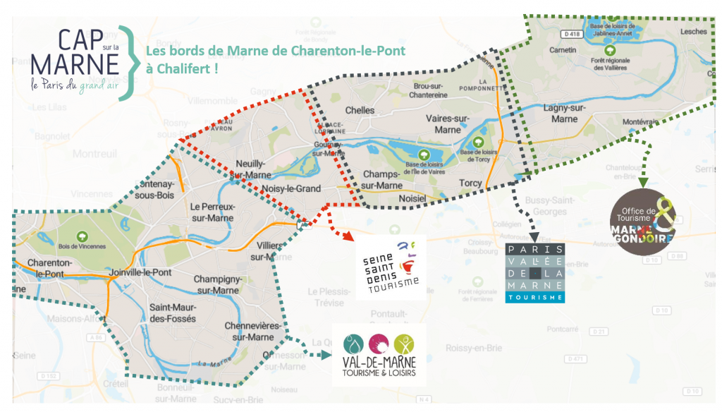 Les territoires Cap sur la Marne