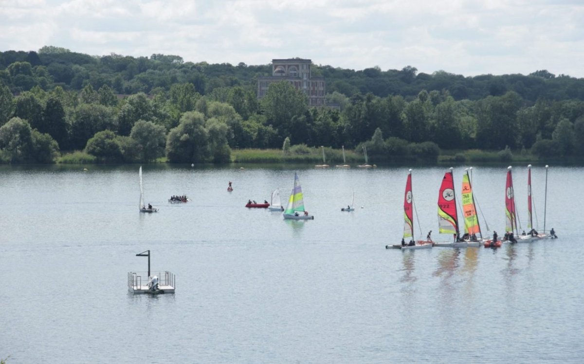 Sports nautiques sur l'île de loisirs de Vaires-Torcy © OTPVM
