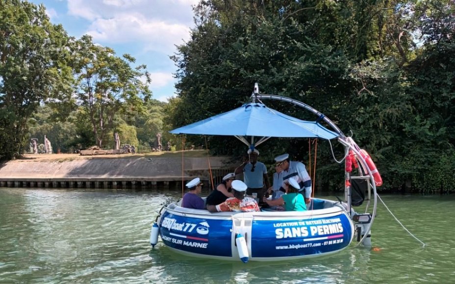 BBQ Boat sur la Marne © OTMG