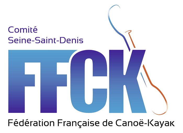 Logo fédération française de canoë-kayak seine-saint-denis