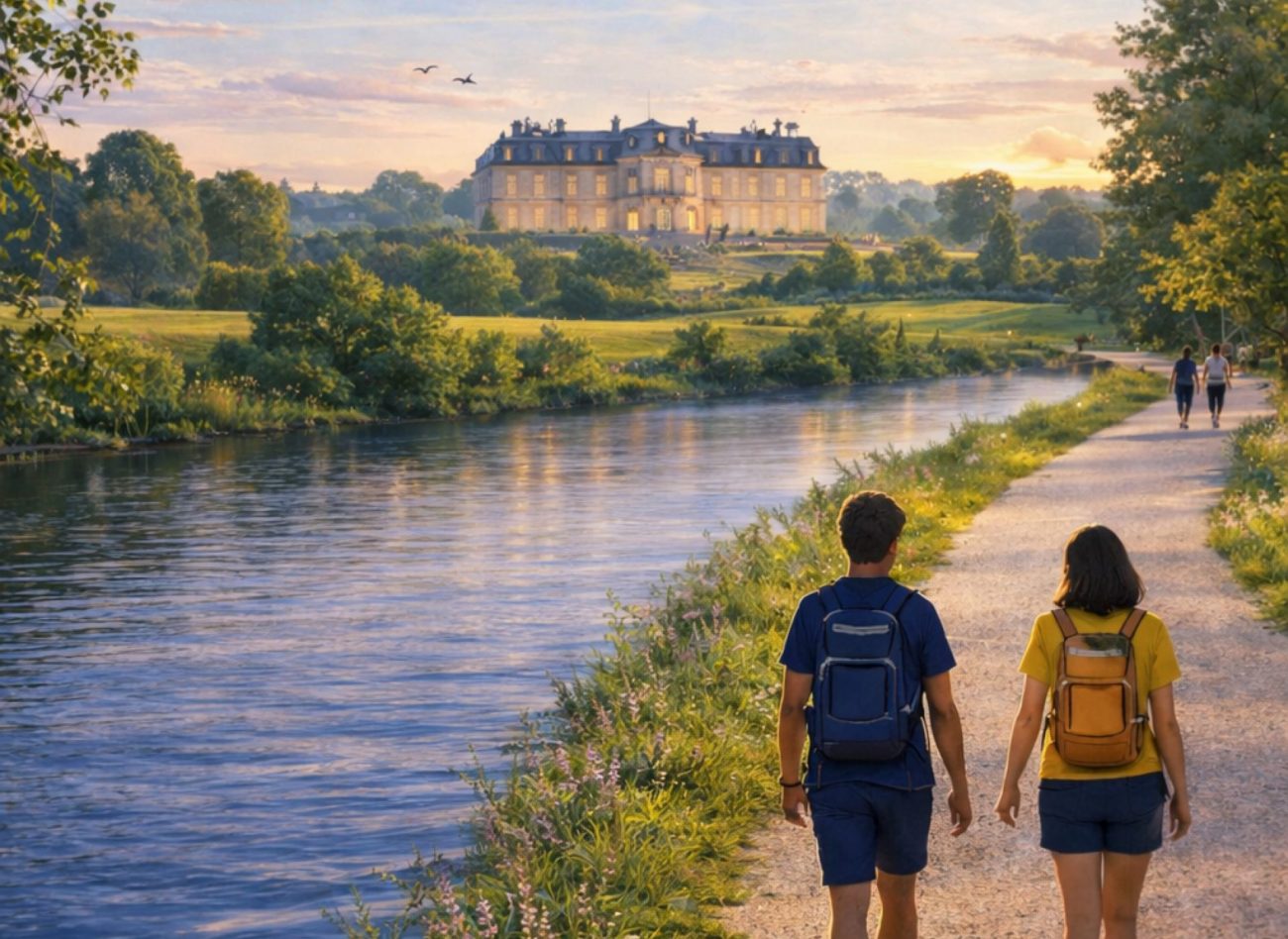 Grande Marche et dîner dans les jardins du château